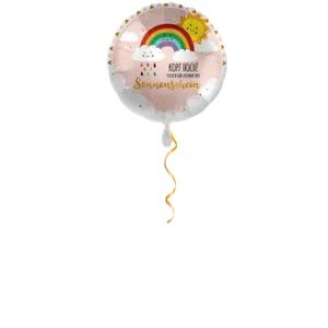 Kopf hoch Sonnenschein Ballon 43 cm