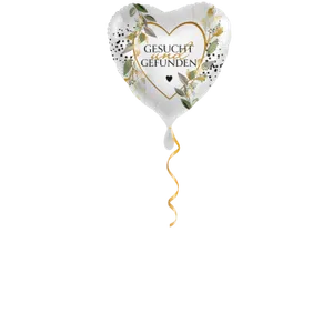 Gesucht und Gefunden floral Ballon - 43cm