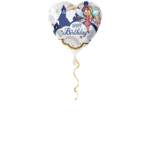 Feen Geburtstag Ballon - 43 cm