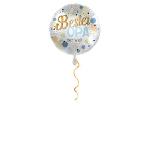 Bester Opa der Welt Ballon - 43cm