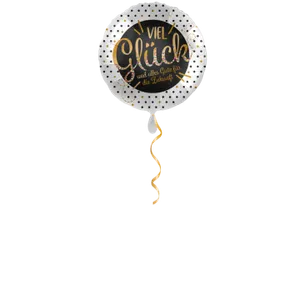 Viel Glück und Gute Zukunft Ballon - 43cm