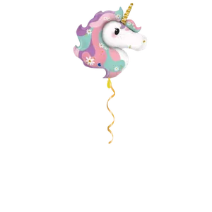 Shape Hippie Einhorn Ballon - 81 cm
