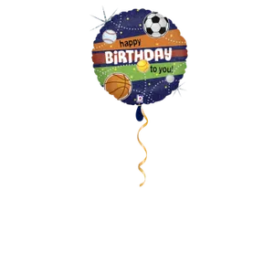 Happy Birthday Sport Ballon - 46cm