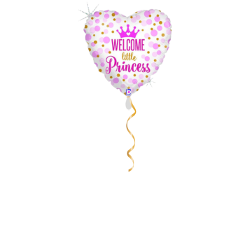 Welcome little Princess Ballon - 46cm