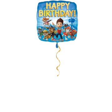 Happy Birthday PAW Patrol Ballon - 43 cm