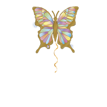 Shape Opal Schmetterling Ballon - 61cm