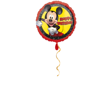 Happy Birthday Mickey Mouse Ballon - 43cm