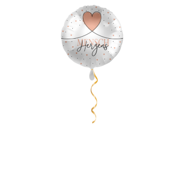 Herzensmensch Ballon - 43cm