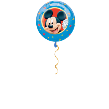 Mickey Mouse blau Ballon - 43 cm