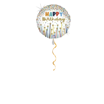 Happy Birthday Party Ballon - 46cm