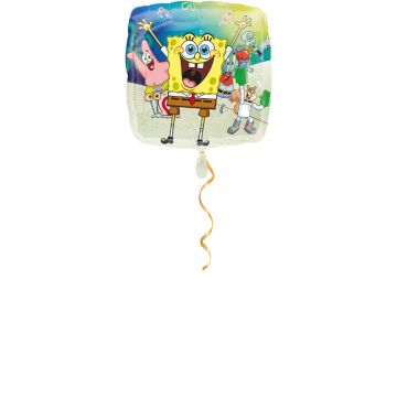 Spongebob Quadrat Ballon - 43 cm