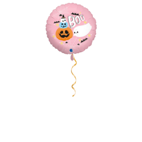 Boo Geist rosa Ballon - 46cm