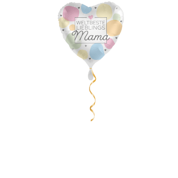 Weltbeste Lieblingsmama Ballon - 43cm