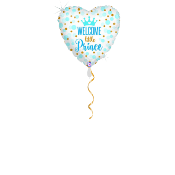 Welcome little Prince Ballon - 46cm