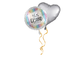 Bleib gesund Ballon-Set