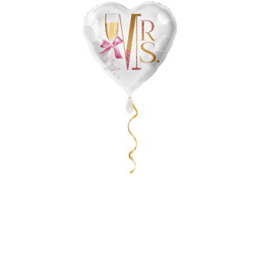 Mrs Herz Ballon - 43cm