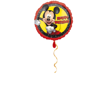 Happy Birthday Mickey Mouse Ballon - 43cm