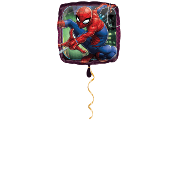 Spiderman am Wolkenkratzer Ballon - 43cm