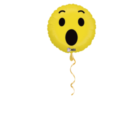 Wow Emoji Ballon- 46cm