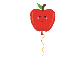 Apfel Ballon - 66cm