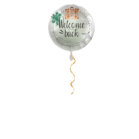 Welcome Back Ballon - 43 cm