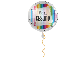 Bleib gesund Ballon - 43cm