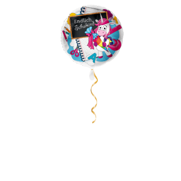 Endlich Schulkind Ballon - 43cm