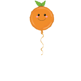 Orange Ballon - 66cm