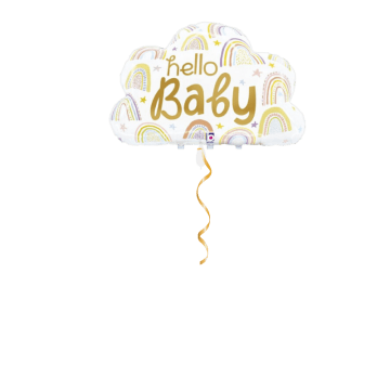 Hello Baby Wolke Ballon - 71 cm