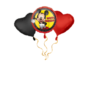 Happy Birthday Mickey Mouse Ballon-Set   