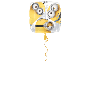 Minions Quadrat Ballon - 43cm