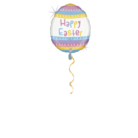 Happy Easter Osterei Ballon - 46cm